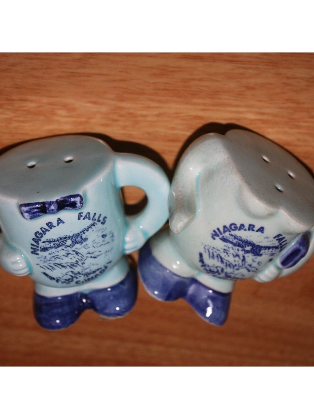 Niagara Falls Salt and Pepper Shakers Japan